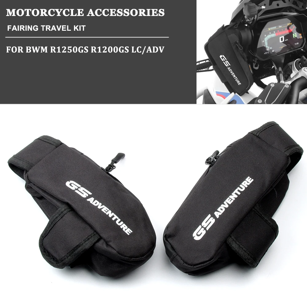 

For BMW R1250GS ADV R1200GS LC R 1250 GS ADVENTURE R 1200 Bags Waterproof Fairing Side Repair Toolbox Storage Bag Frame Package