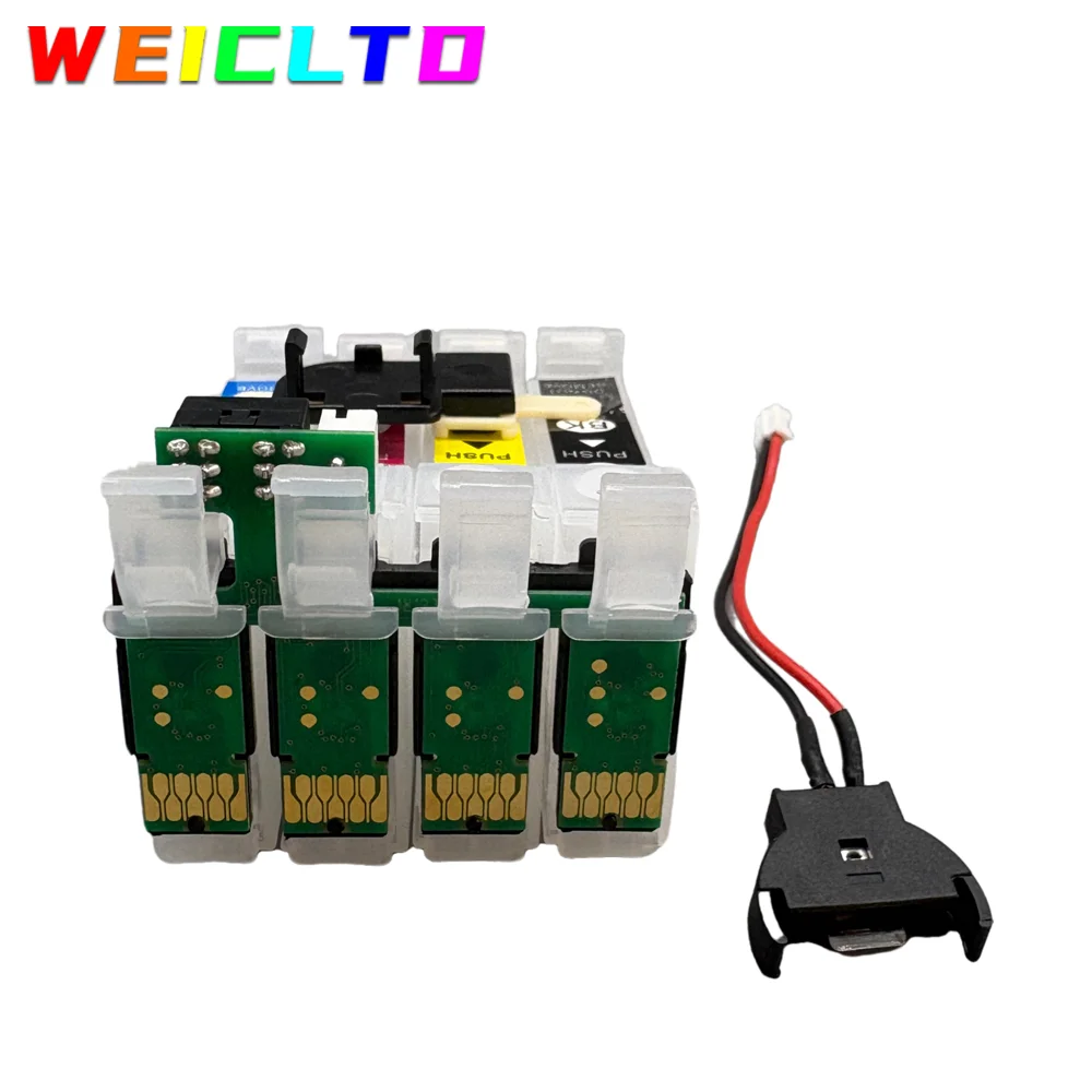 197 T1971/T1962-T1964 Cartucho de tinta Ciss com chip ARC para impressora Epson XP-101 XP-201 XP-204 XP-401 XP-411 XP-211 XP-214 WF2532