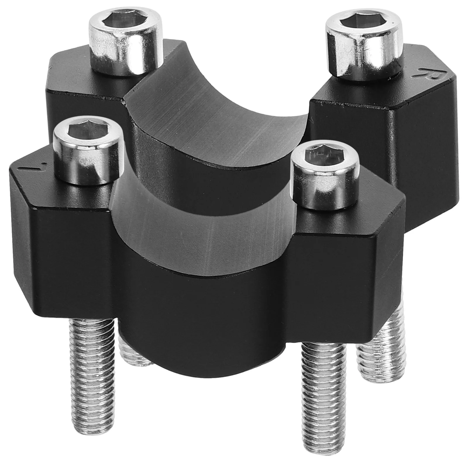 

1Pair Adjustable Height Handlebar Clamp Adapter Motorcycle Riser Mount Clip Alloy Motorcycle Accessories Handlebar Riser Mount