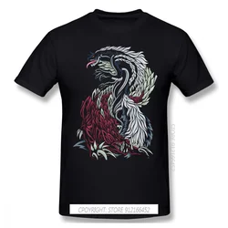 Men Clothes Monster Hunter Felyne Palico Game TShirt Red T-Shirts Tobi Kadachi Men Fashion Short Sleeve