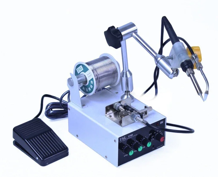 

New 60W Multi-function Automatic Thermostatic Tin Feeding Solder Station 220V
