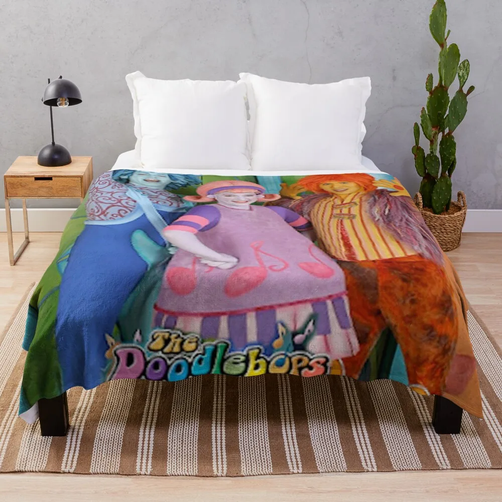 

The Doodlebops Throw Blanket Blankets For Sofas Nap Blanket Blanket Luxury