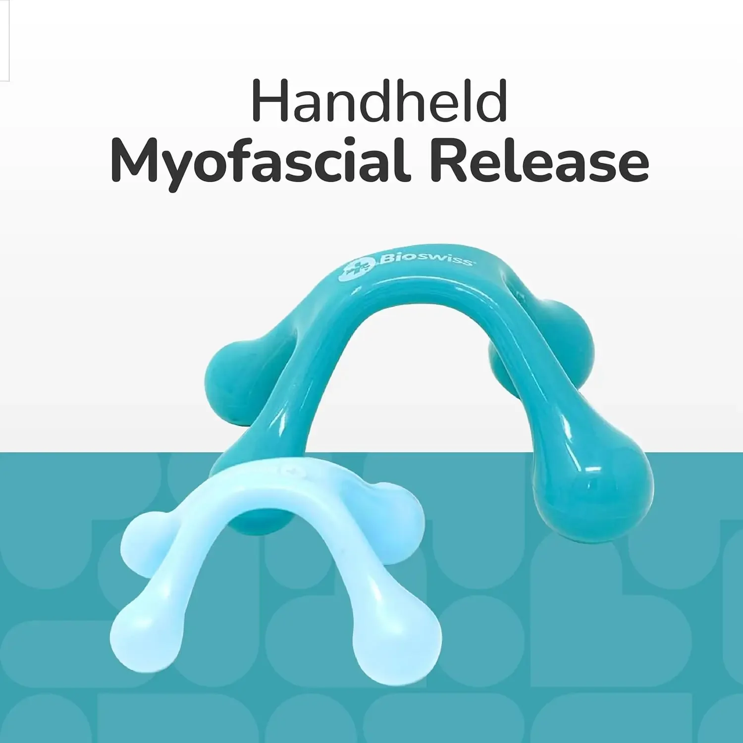 التعافي الرياضي والاستخدام المكتبي مدلك العضلات 2 في 1: تخفيف نقاط الضغط ذات 4 أرجل للرقبة/الظهر/القدمين