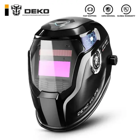 Solar Auto Darkening Welding Helmet 9-13 DEKO