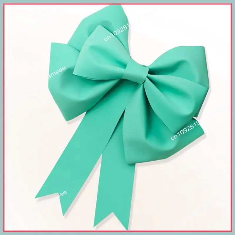 N94R Decoration Big Bow Shop Display Wedding Arch Decor Birthday Party Prop Festivity Occasion DIY Red Parts S B