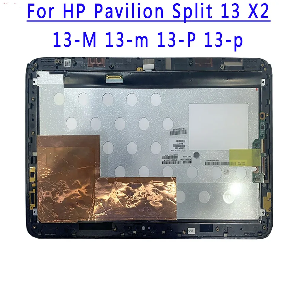 13.3 inch 1366X768 IPS 30PINS EDP 60HZ LP133WH1 SPB1 LCD Screen Assembly For HP Pavilion Split 13 X2 13-M 13-m series 13-P 13-p