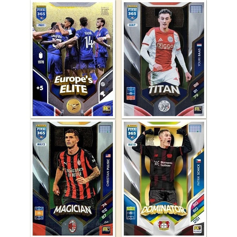 موسم 2026 Panini FIFA 365 Adrenalyn XL WORLD TOP CLUBS TEAMS PLAYERS Trading Collection Card Fan Gift