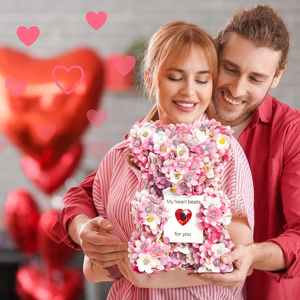 

Rose Bear Present For Valentine Charming Valentine Present For Women Girls