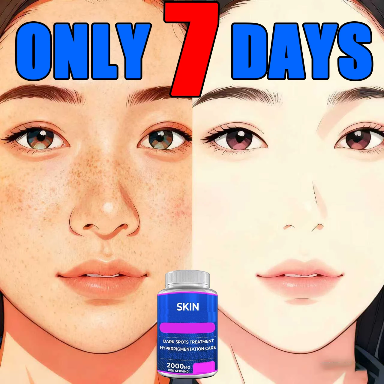 

It gives you smooth, delicate skin, brightens and removes blemishes.