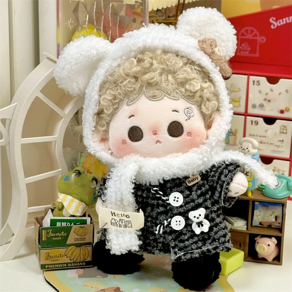 

Coat 20cm Cotton Doll's Clothes Winter Set Multi Color Doll Clothes Dress Mini Outfit Cotton Doll Outfit Dress Kids Girls Toys