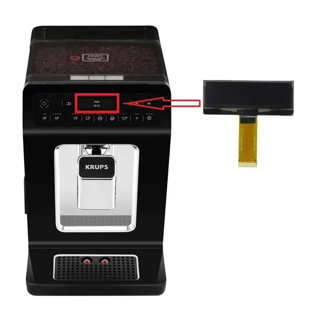 

Display For Coffee machine Krups EA89 EA891D EA891110 OLED LCD Screen Repair