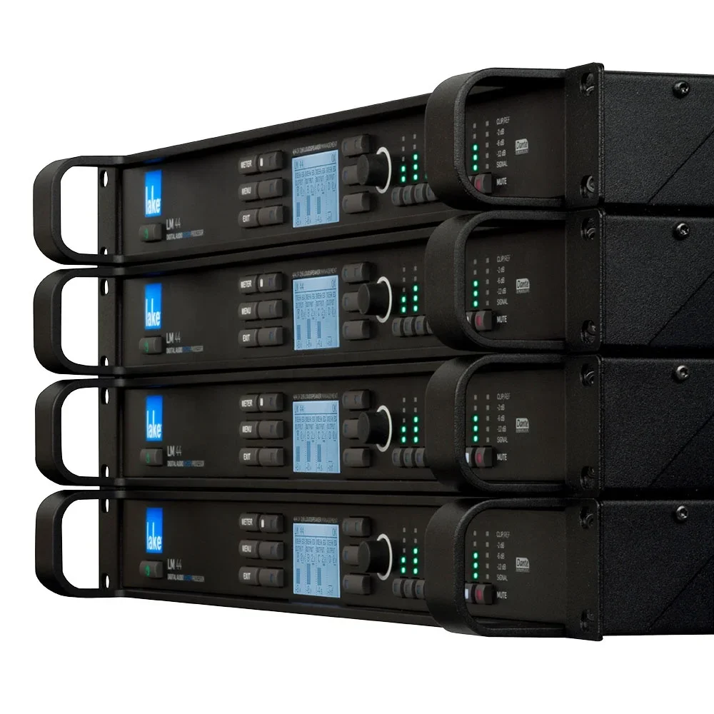 Lake LM44 Digital Processor Pa Sound System 4-In 4-Out o Speakers Management Equipment Stage