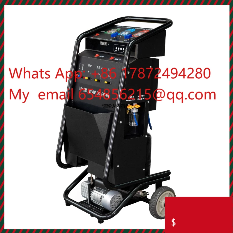 Automobile refrigerant recycling and filling machine Air conditioning refrigerant recycling and vacuum filling machine