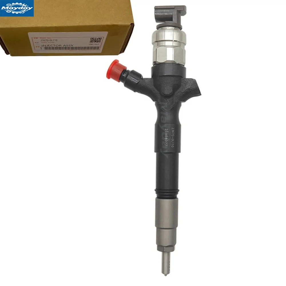 New Diesel Fuel injector For Toyot-a Hilu-x 2.5L 2KD-FTV OEM Dens-o 23670-0L110 236700L110