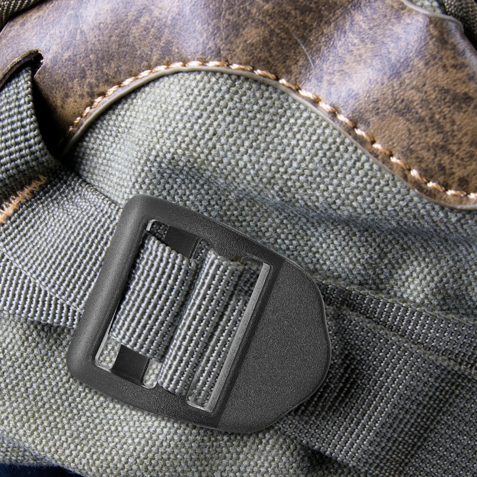 

10 pcs Paracord Buckle For Luggage Adjustment Durable Plastic Fastener Diy Craft Webbing Strap Repair Replacement Backpack Belt