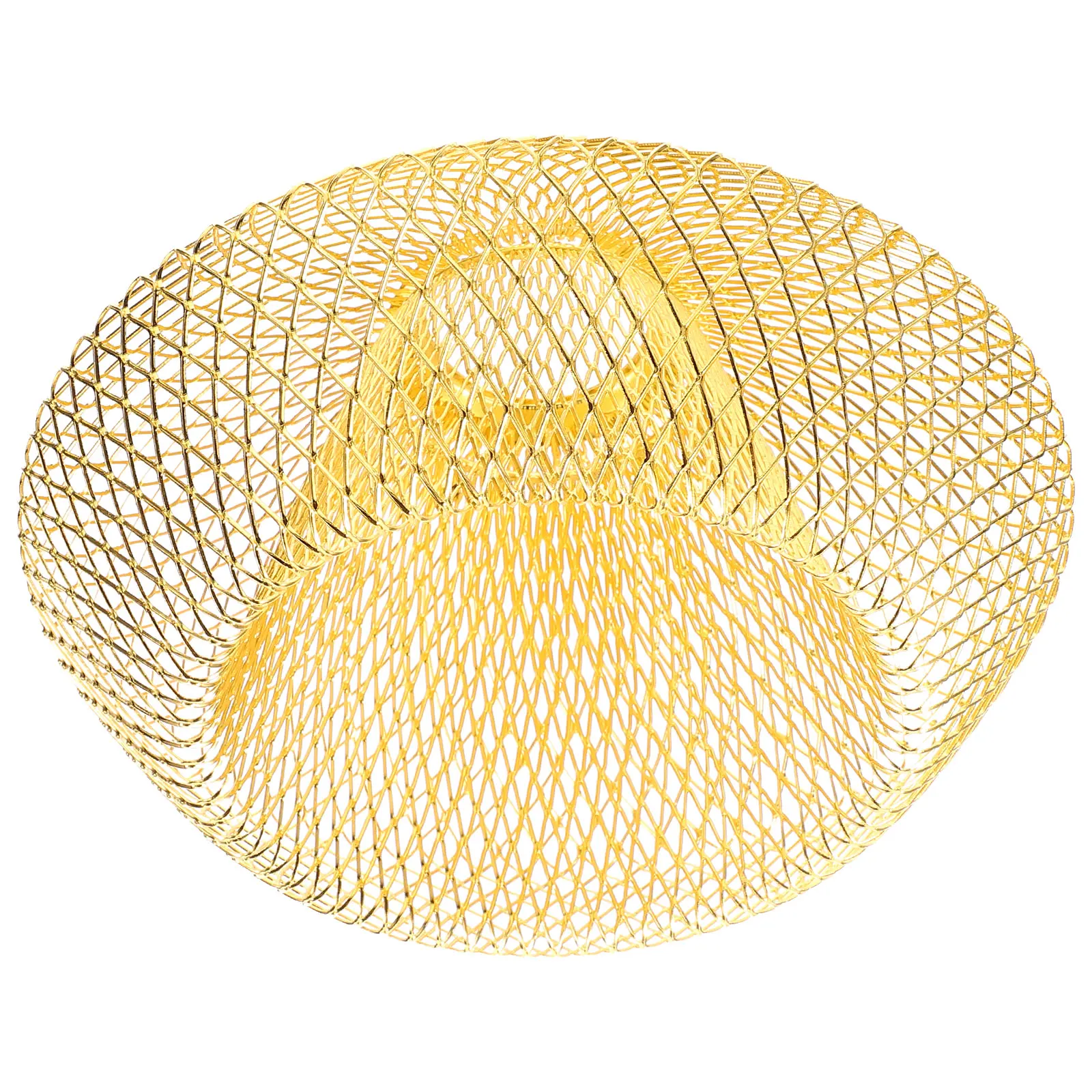 

Retro Iron Lampshade Exquisite Pendant Light Cover Simple Design for Home Kitchen Bar Decorative Metal Ceiling Shade