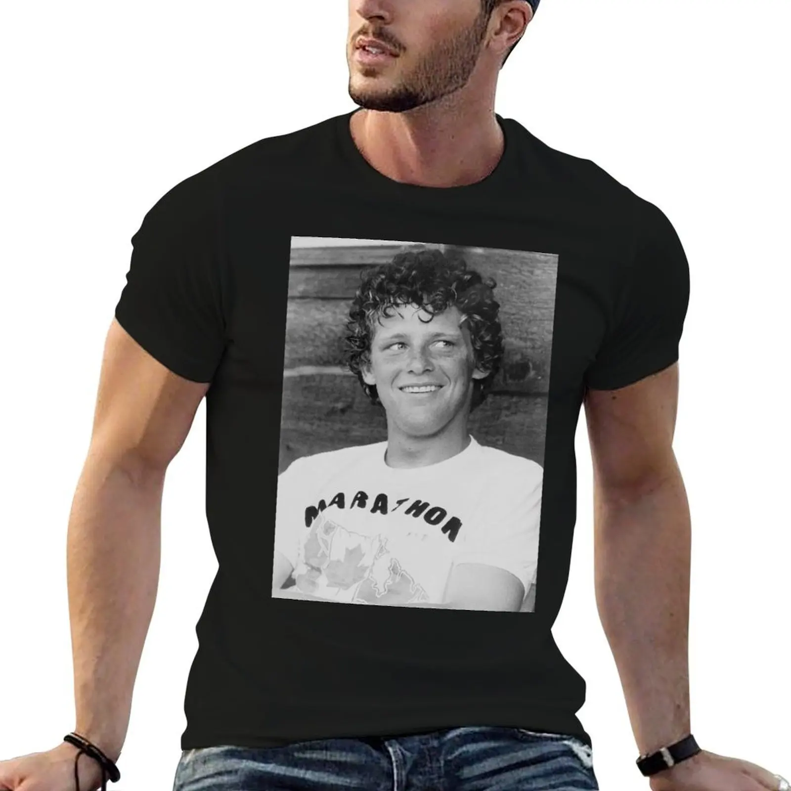 

Terry Fox - A Canadian T-Shirt t shirt man luxury anime t shirts for man T-Shirt
