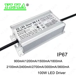 80-100W LED Driver DC54-90V 30-65V 18-34V 12-26V 900mA 1500mA 2400mA 3600mA Lighting Transformers 80W 85W 90W 100W Power Supply