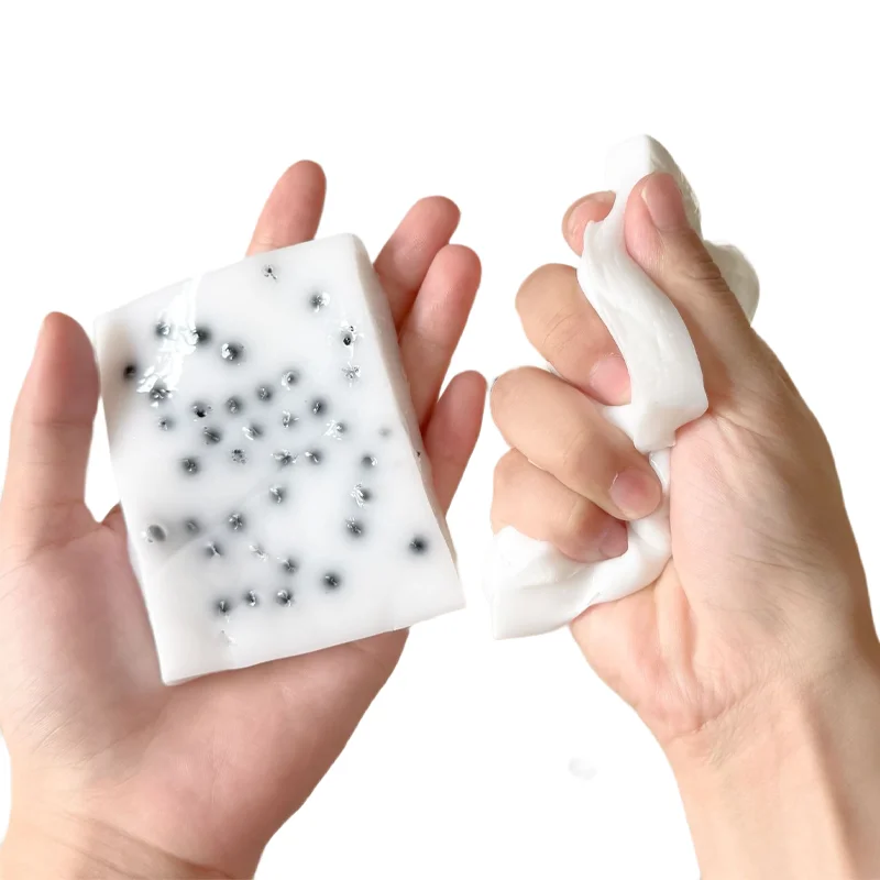 스퀴시 텍스처 여드름 꺼내기 감각 장난감 재사용 가능한 피부 자극 감각 디자인 장난감 어린이 및 성인 불안 완화 장난감