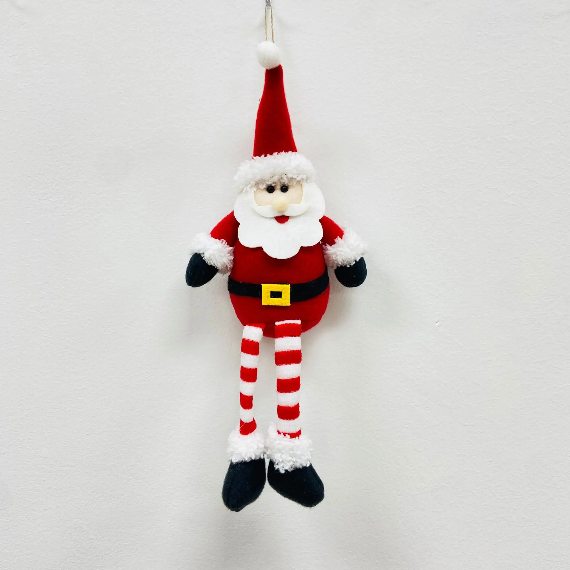 Merry Christmas Hanging Ornaments Lovely Plush Doll Santa Claus Snowman  Reindeer Pendant Xmas Tree DIY Decoration 2026 New Year - Image 5