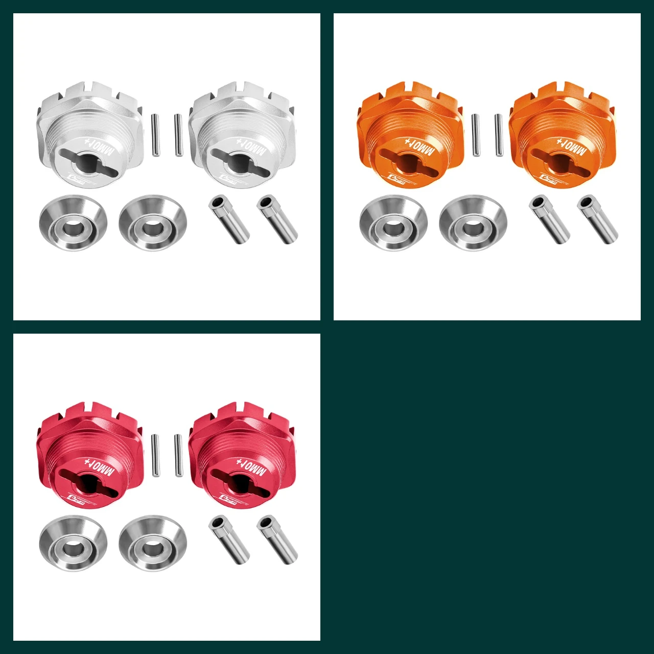 

Алюминиевая ступица колеса GPM с шестигранной головкой (+10 мм) для TRAXXAS 1/10 Maxx, Maxx W/Widemaxx 8956