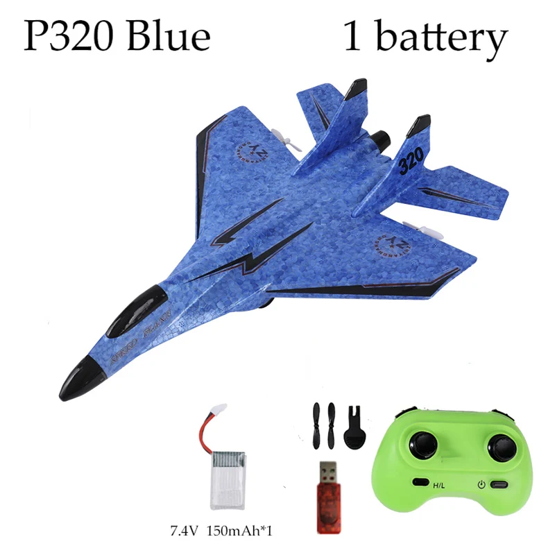 Parkten 2.4G 2CH Zweefvliegtuig RC Ariplane P320 Vaste Vleugel Vechter Aircra Hand Gooien Schuim Outdoor Speelgoed Voor Jongens verjaardagscadeau