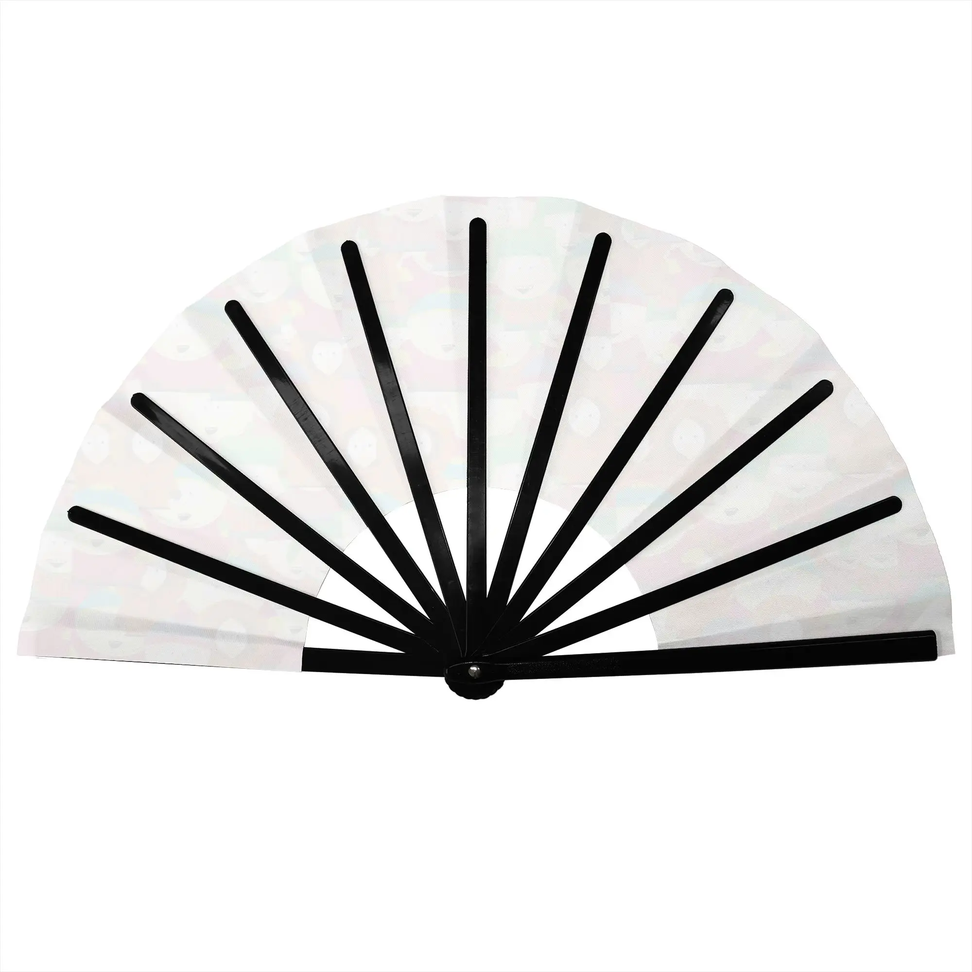 S-Southes Cartoon Manga Stylish Hand Fan Men Comic Printed Fan Vintage Costume Prop Folding Fans For Sports Events Gift