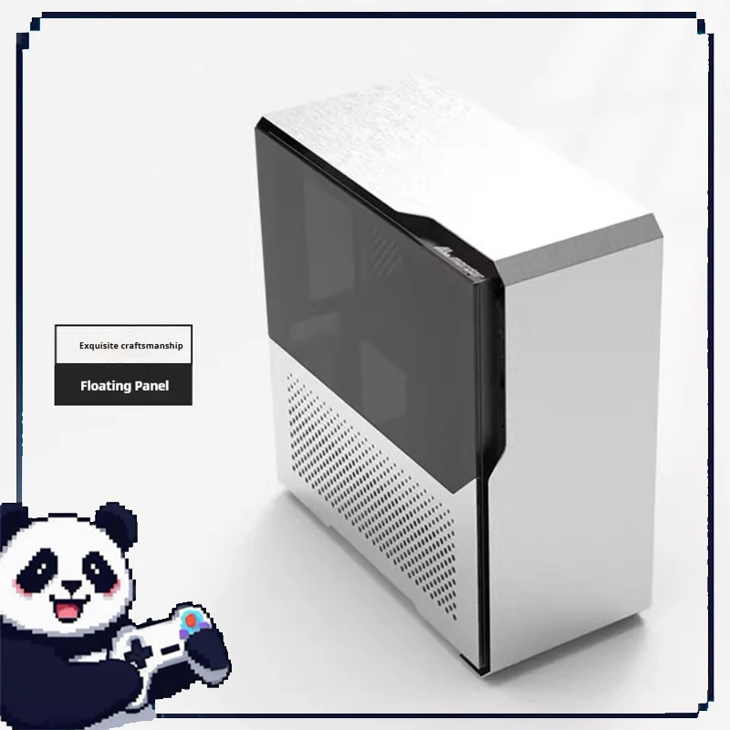 

Mini Case Made Aluminum Support Itx Motherboard Graphics Card Vertical Placement 240mm Cold Row Gaming Computer Host Chassis