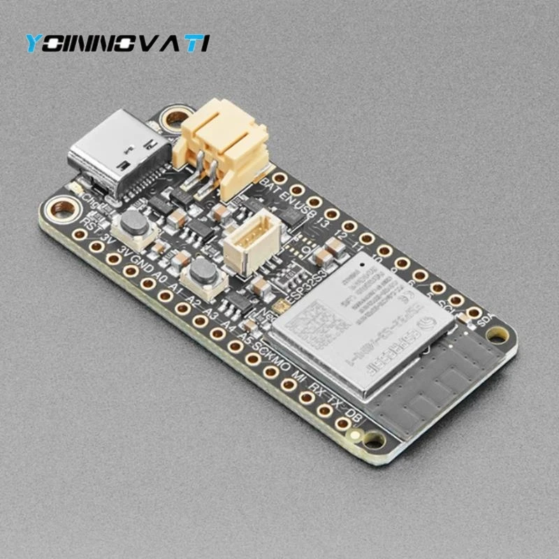 1PCS ESP32-S3 Feather Development Board Compatible with STEMMA QT & Qwiic I2C Expansion Interface