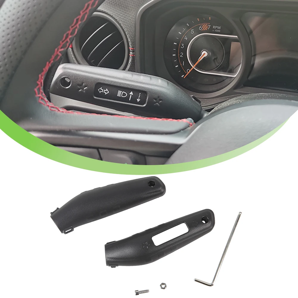 Turn Signal Lever Light Control Extension Switch Blinker Handle for Jeep Wrangler JL Gladiator JT 2018-2024 Interior Accessories