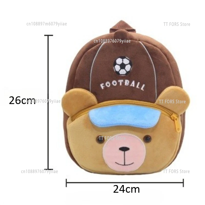 Ransel Anak-anak Mewah Lucu Kartun Ransel Hewan Ransel Balita Anak Laki-laki dan Perempuan Tas Sekolah Kasual Cocok untuk Prasekolah