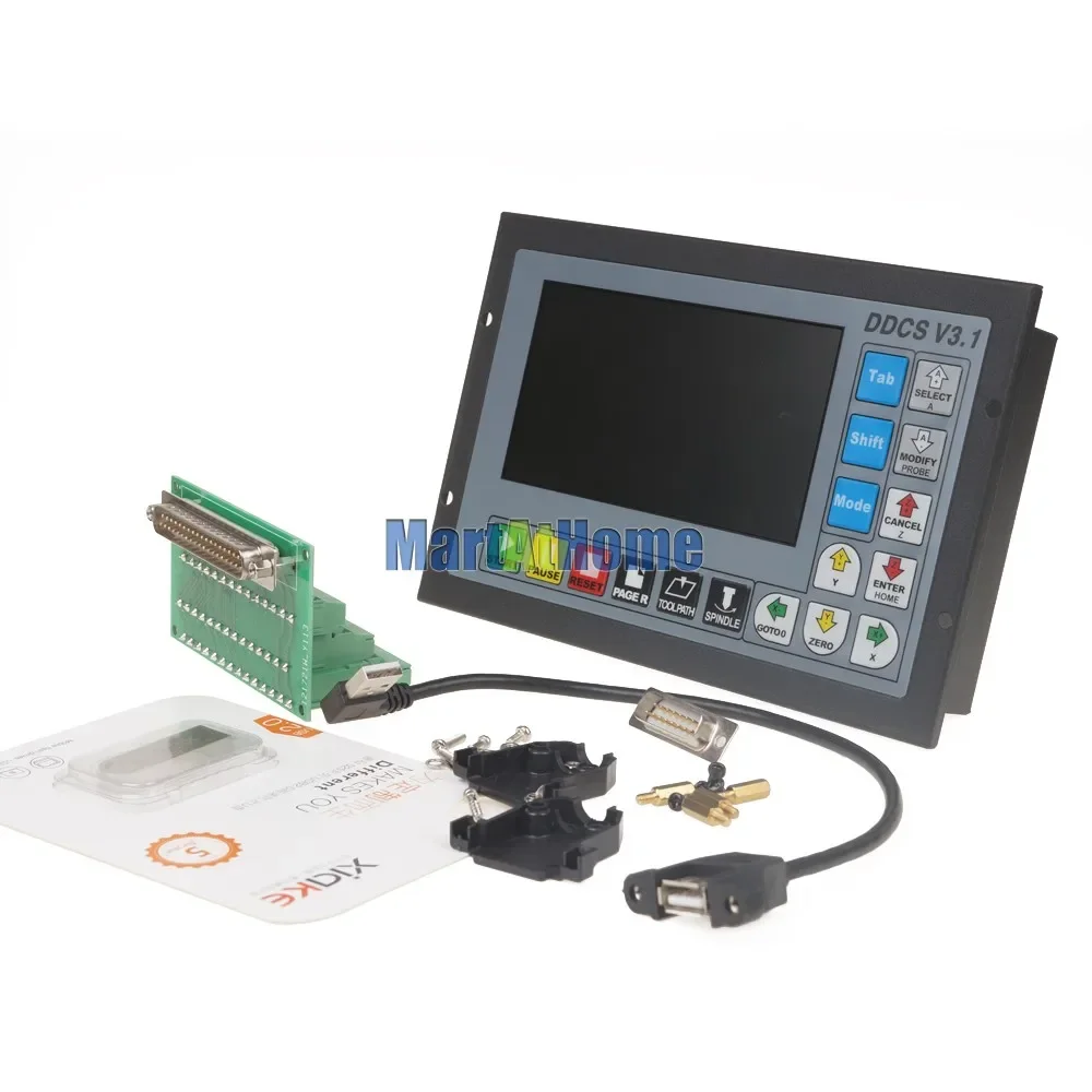 CNC 3 Axis 4 Axis DDCSV3.1 Control Kit with Integrated Servo Stepper Motor and Z-axis Setter