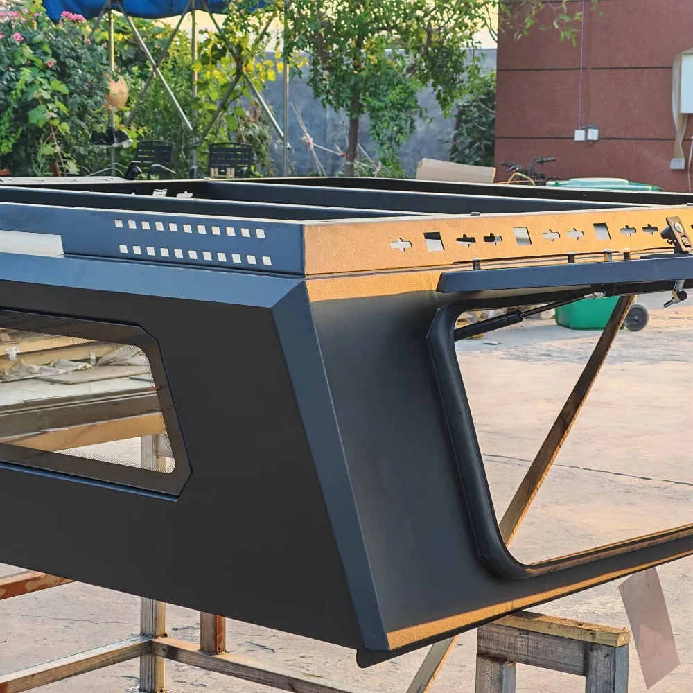 Rear Trunk High-top Luggage Rack with Three-sided Opening and Closing, Trunk Cargo Box Modification, Suitable for Colorado