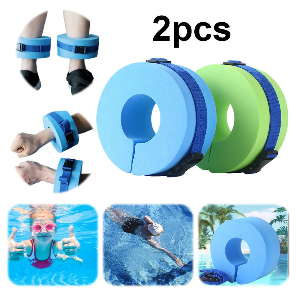 Aquatic Aerobics - クイックリリースバックル付きスイムアクアティックカフス ウォーターエアロビクスフロートリング 水泳フィットネストレーニング用フロートリング