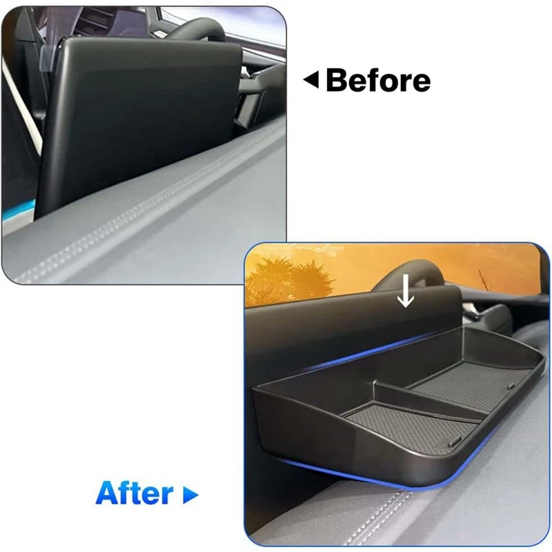 Dashboard Tray For VW ID.4 ID4 Crozz 2021-2023 Center Console Dash Storage Tray Accessories