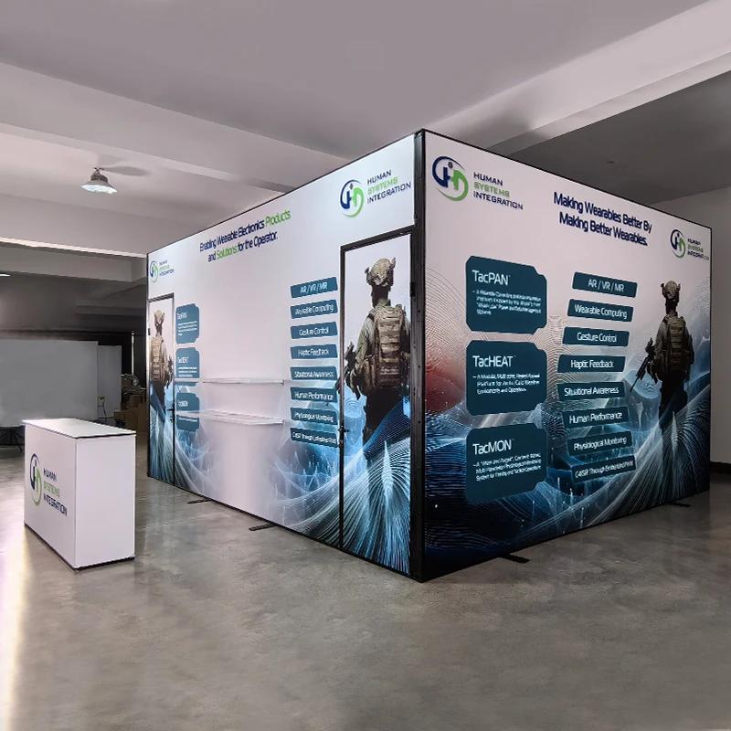 Modular 6x6m 20x20ft 20x20 6x6 Große Messe Ausstellung Aluminiumrahmen Benutzerdefinierter Druck Ausstellungsstand Display Messe Stand