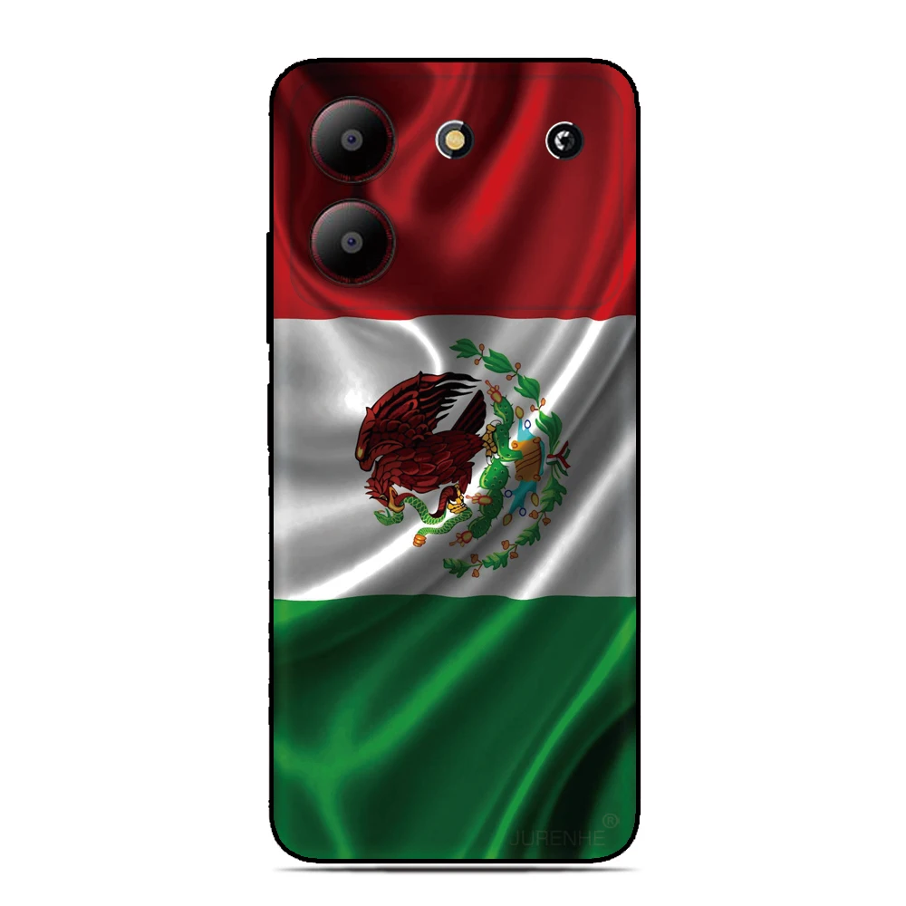 Mexico Flag Phone Case For Motorola Moto G87 G47 G37 G56 G86 G84 G54 G24 G06 G15 Power G04s G8 Lite One Vision Macro Cover view 4