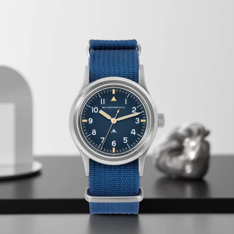 Militado ML14 36mm Watch VH31 Sweep Second Quartz Movement Watch Sapphire Crystal Super Luminous BGW9 C3 100m Waterproof Watches