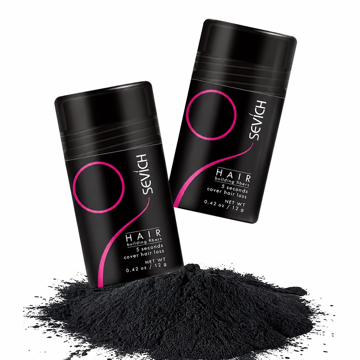 Hair Building Fiber Fill In Fine Or Thinning Hair Instant Thicker Fuller Looking Hair Instant Hairline & Bald Spot Hair Styling