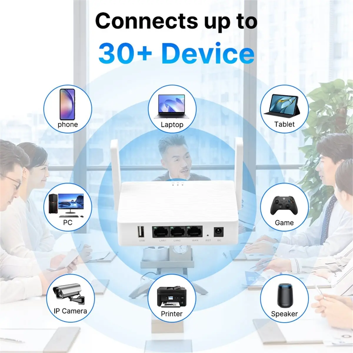 1200Mbps Dual Band Mini Router 6