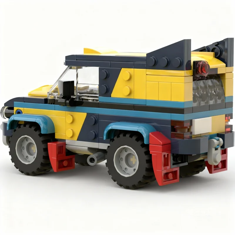 294 parça MOC Şehir Off-Road R - Art Craft Gift Ideas incelemesi ve fiyatı