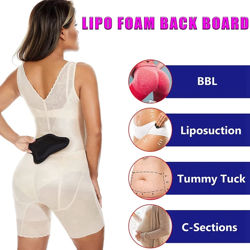 10X Lipo Foam Back Board, BBL Lumbar Molder,Back Compression Lipo Foam Board For BBL & Liposuction Post Surgery Recovery