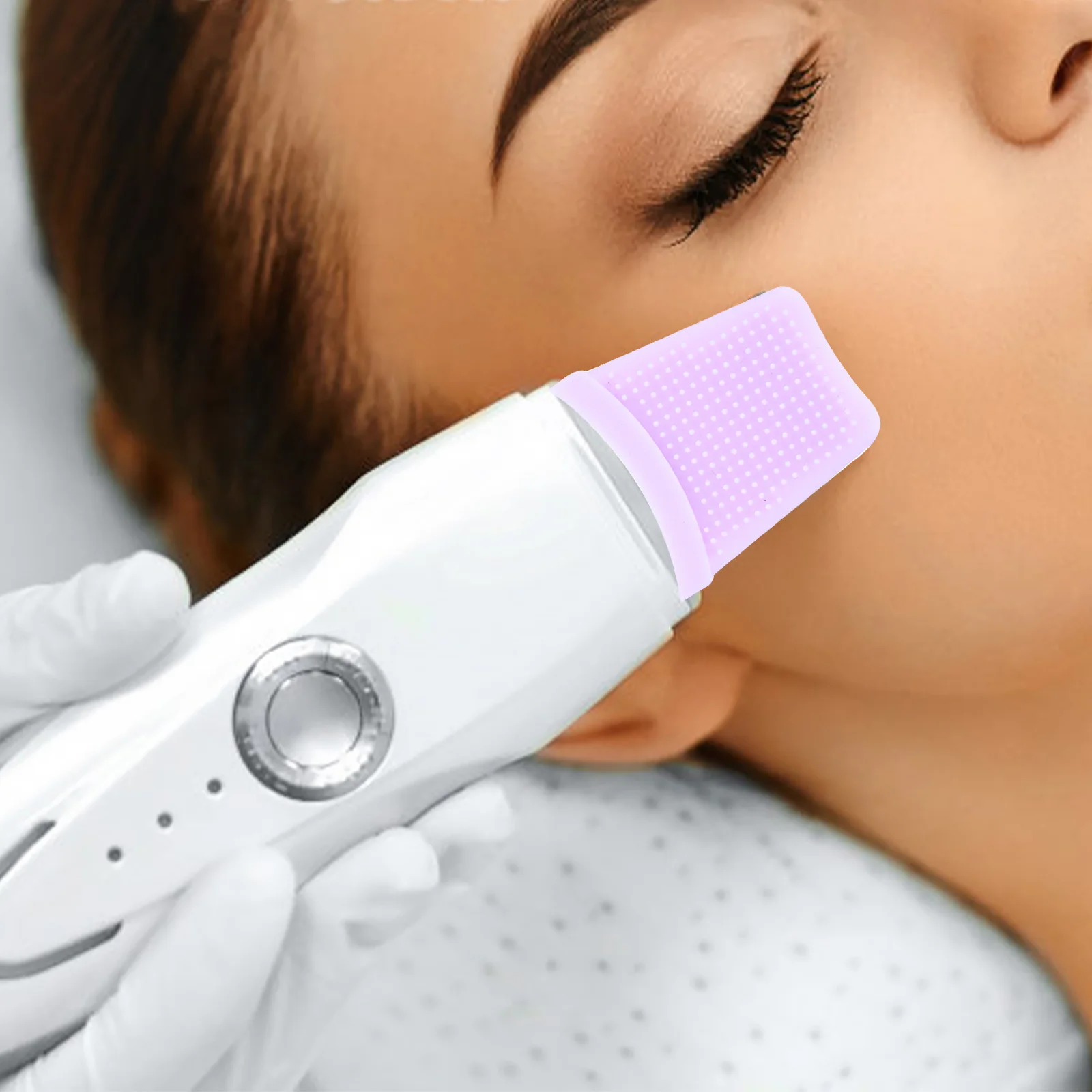 12 قطعة حجم مناسب سيليكون الجلد الغسيل يغطي دائم وممزق مقاومة الجلد الغسيل يغطي الوجه ملعقة حماية الأغطية #2