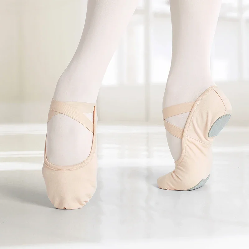 Ballet Shoes Adult Professional Elastic Fabric Soft Sole Ballet Shoes Women Children Ballet Slippers балетки