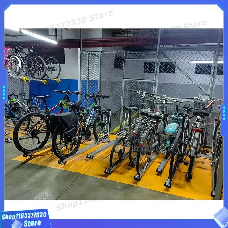 Double Layer Vertical Bike Rack Automatic Intelligent Bicycle Parking Stand Garage Storage Display Bracket System for Home