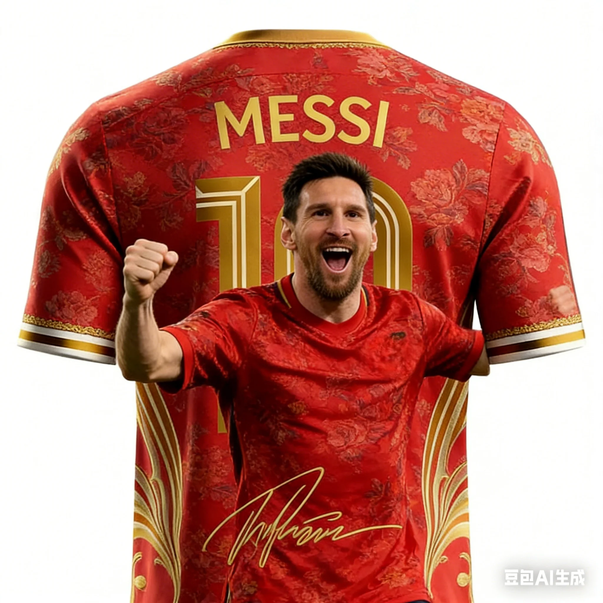 

Football Element Print T-Shirt American Retro Short Sleeve Unisex Trendy Street Sports Style Football Versatile T-Shirt