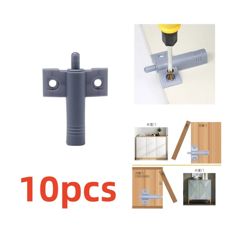 10Pcs Damper Buffer Soft Quiet Close Invisible Kitchen Cabinet Door Stop Drawer Buffers Furniture Hardware Accessory