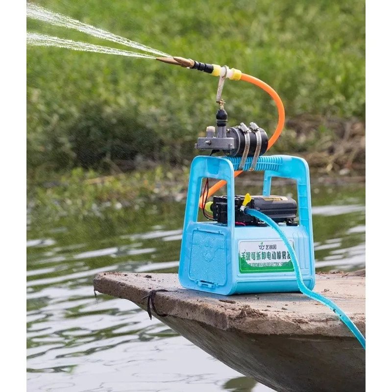 Electric marine spray disinfection machine fish pond automatic spray pump