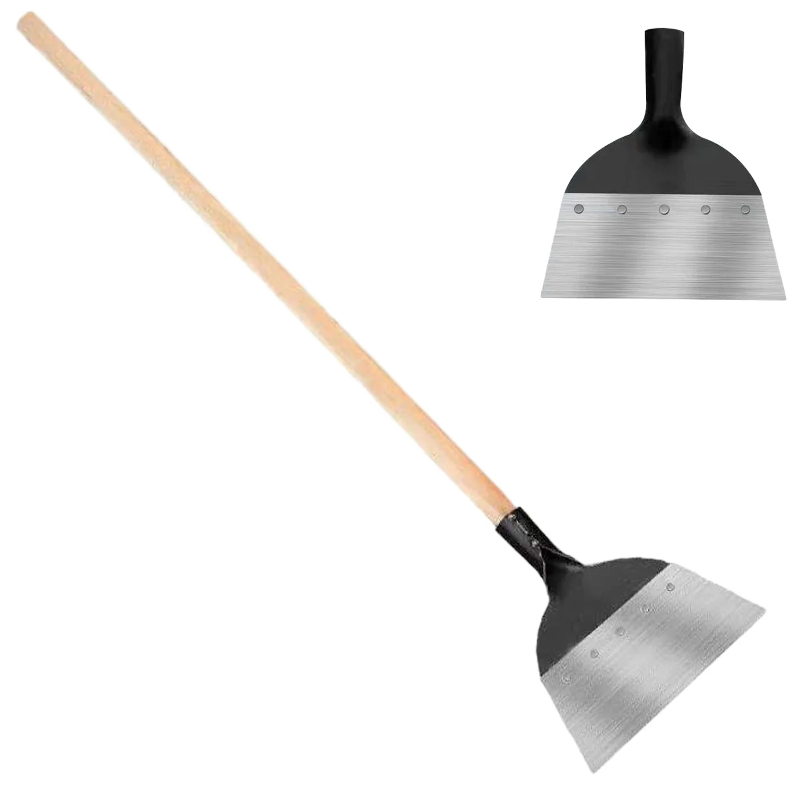 Trowel Multifunctional Outdoor Steel Flat Ice Sharp Garden Cleaning Shovel Farm