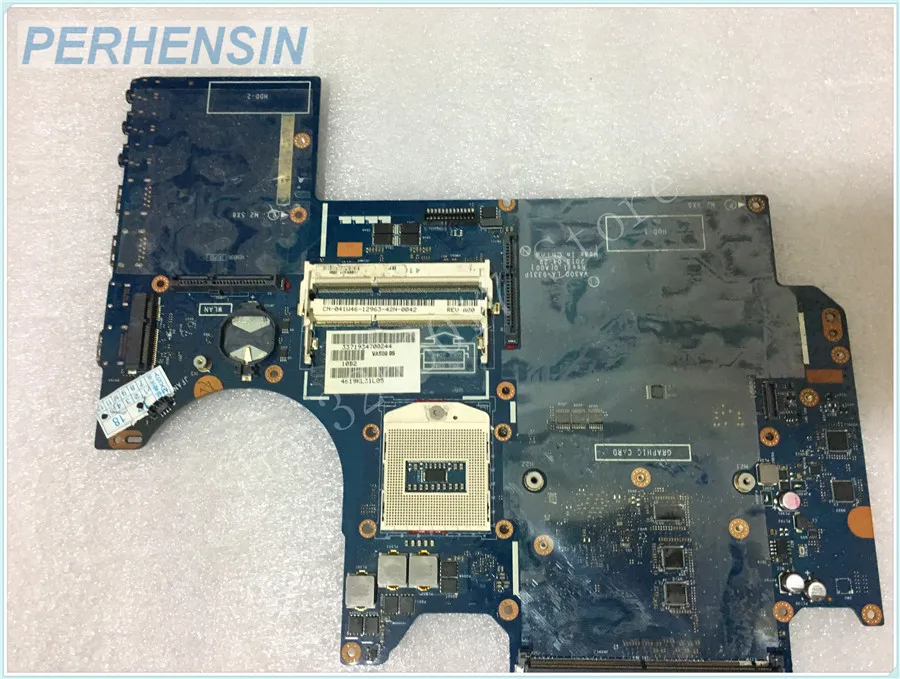 

Материнская плата для ноутбука DELL Alienware M17x R5 s947 VAS00 LA-9331P 41W46 041W46 CN-041W46